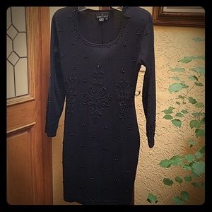 Vintage 80's Sequin Carol Little cocktail dress